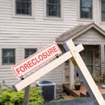 Foreclosure sign mockup